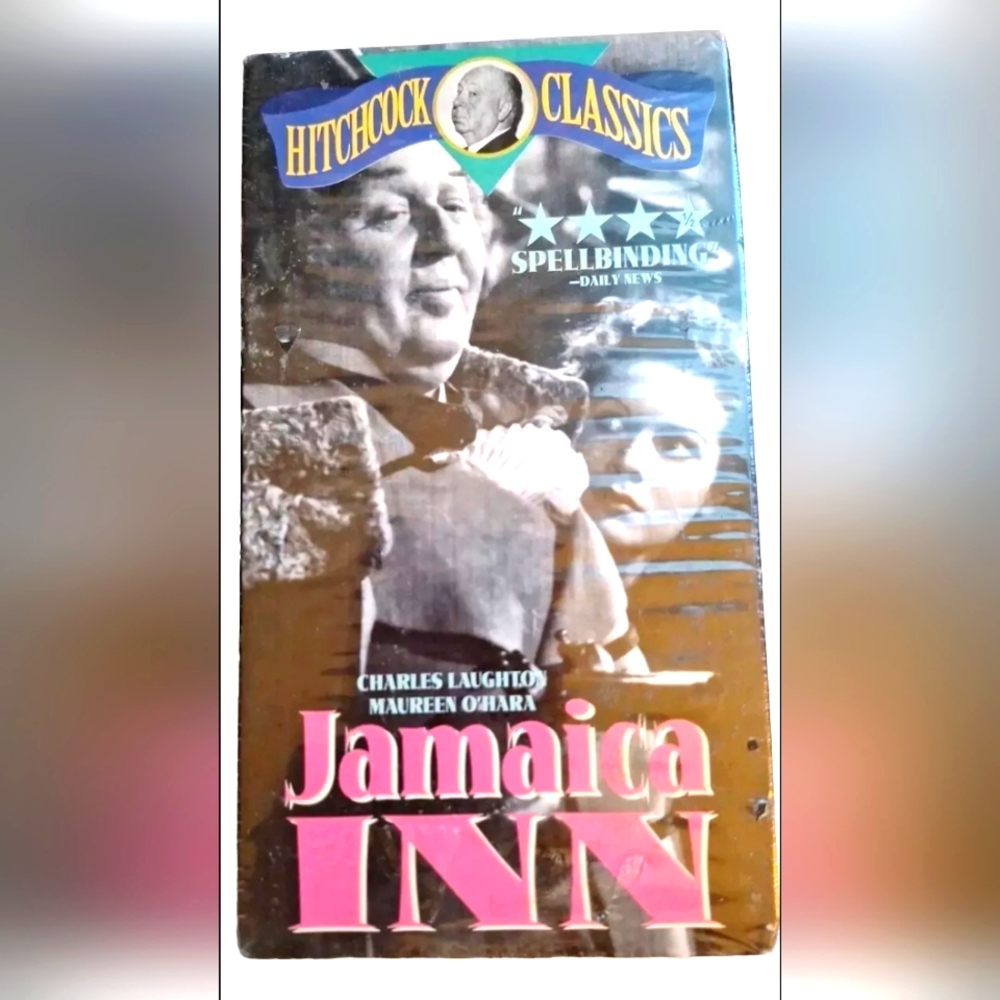 Jamaica Inn 1939 Adventure Crime Alfred Hitchcock Charles Laughton NEW VHS RARE